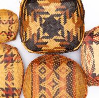 Chitimacha and Cherokee Baskets