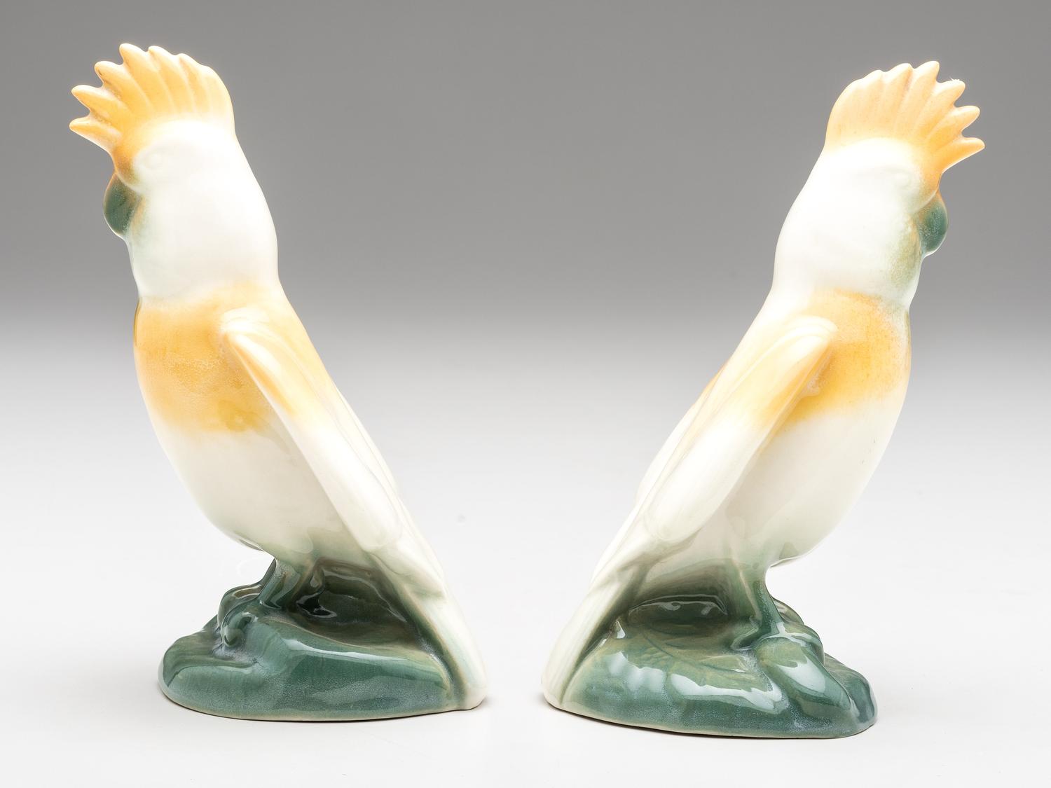 Pair Cockatoo Figures, 1944