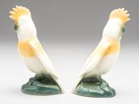 Pair Cockatoo Figures, 1944