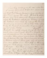 [CIVIL WAR - CUSTER, George A.]. Manuscript documenting the wartime experiences of Major Harlan Page Lloyd, 22nd New York Cavalry and 24th New York Light Artillery, aid to Custer during the Shenandoah Campaign.