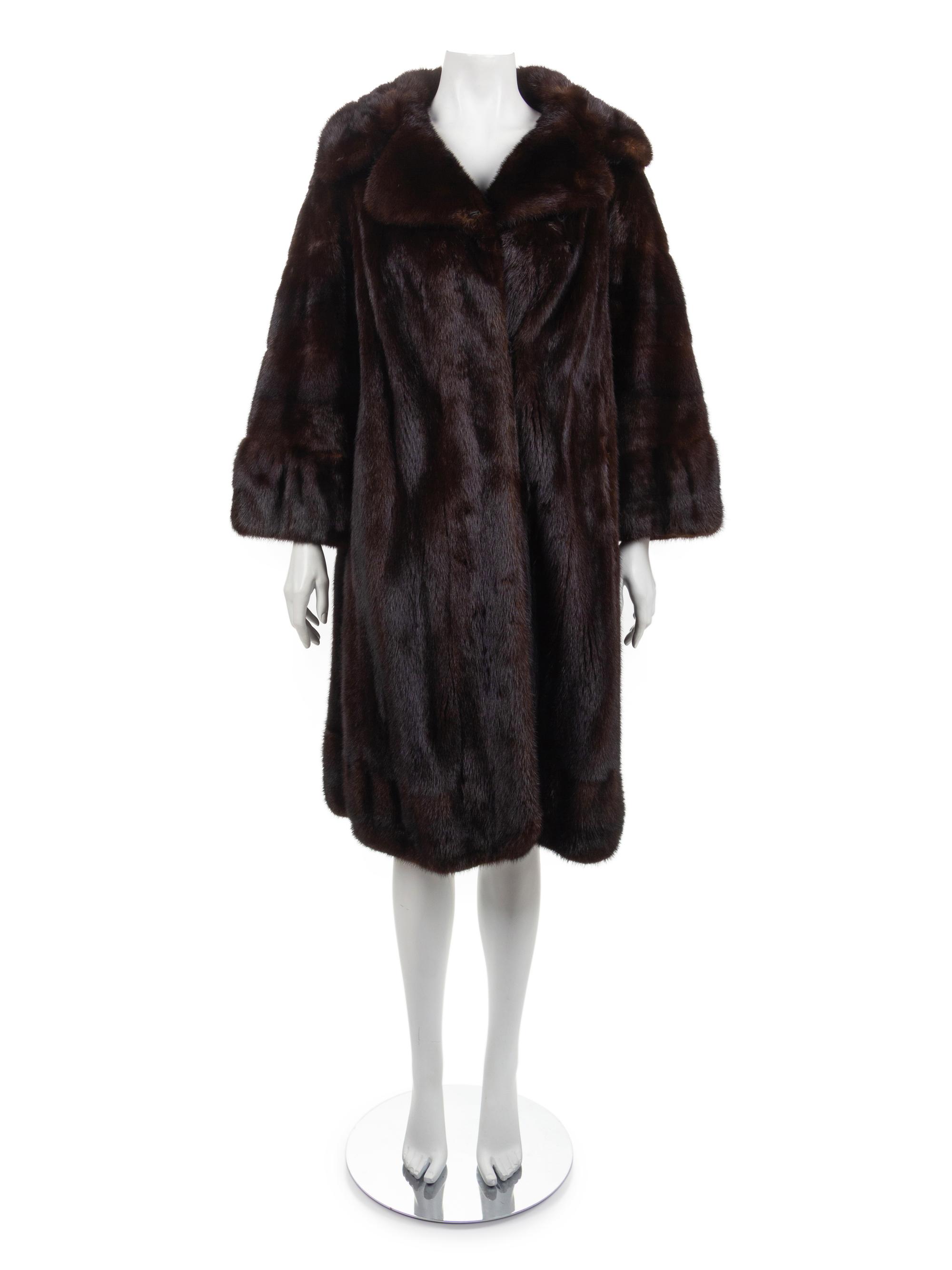Bruno and Joseph Mink Coat, 1990-2000s
