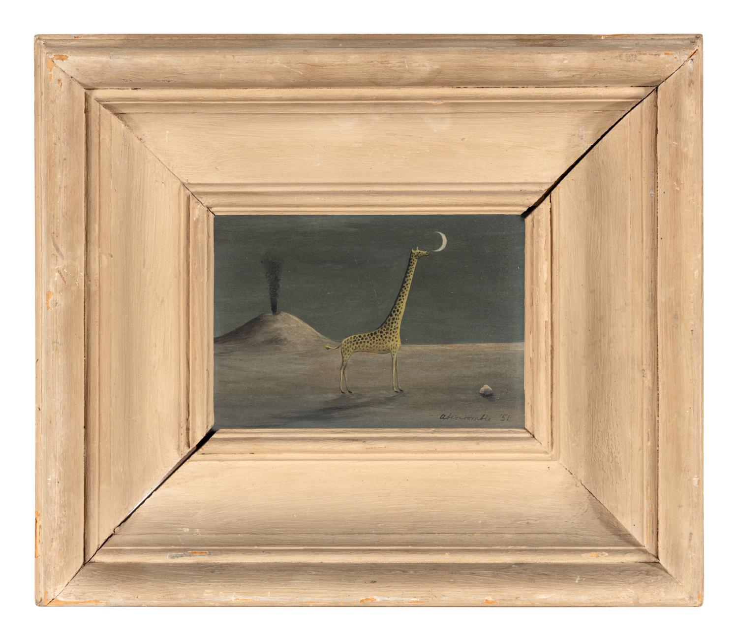Giraffe and Moon with Volcano (Giraffe and Volcano #2) , 1951