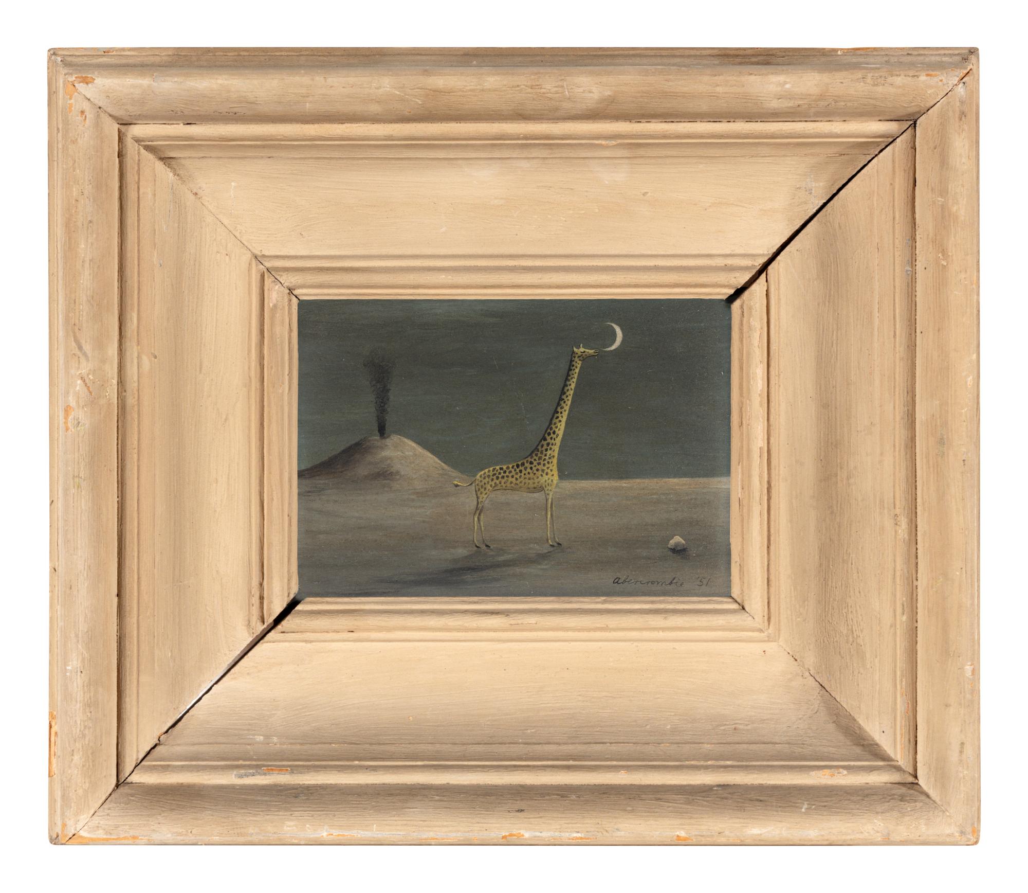 Giraffe and Moon with Volcano (Giraffe and Volcano #2) , 1951