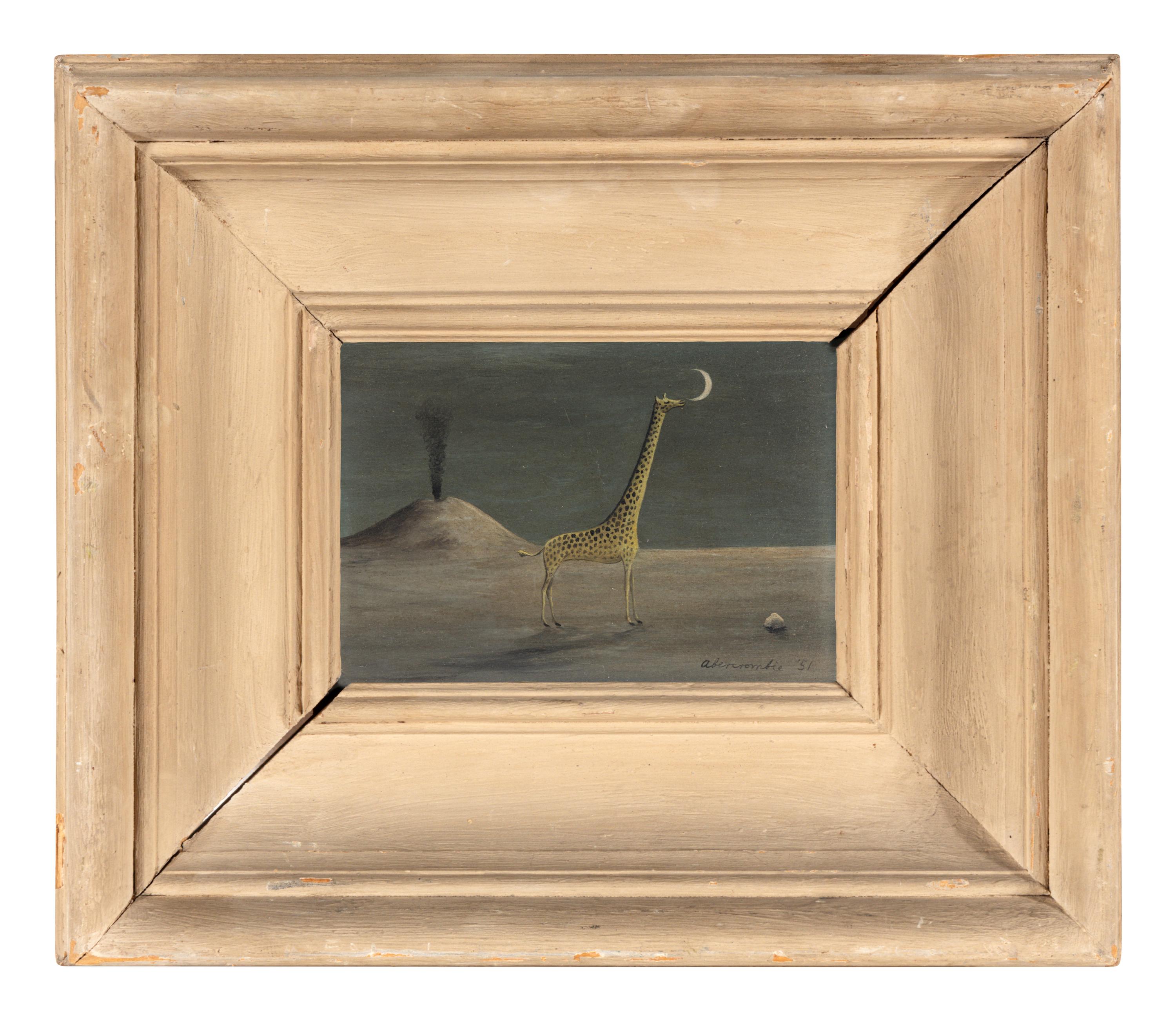 Giraffe and Moon with Volcano (Giraffe and Volcano #2) , 1951