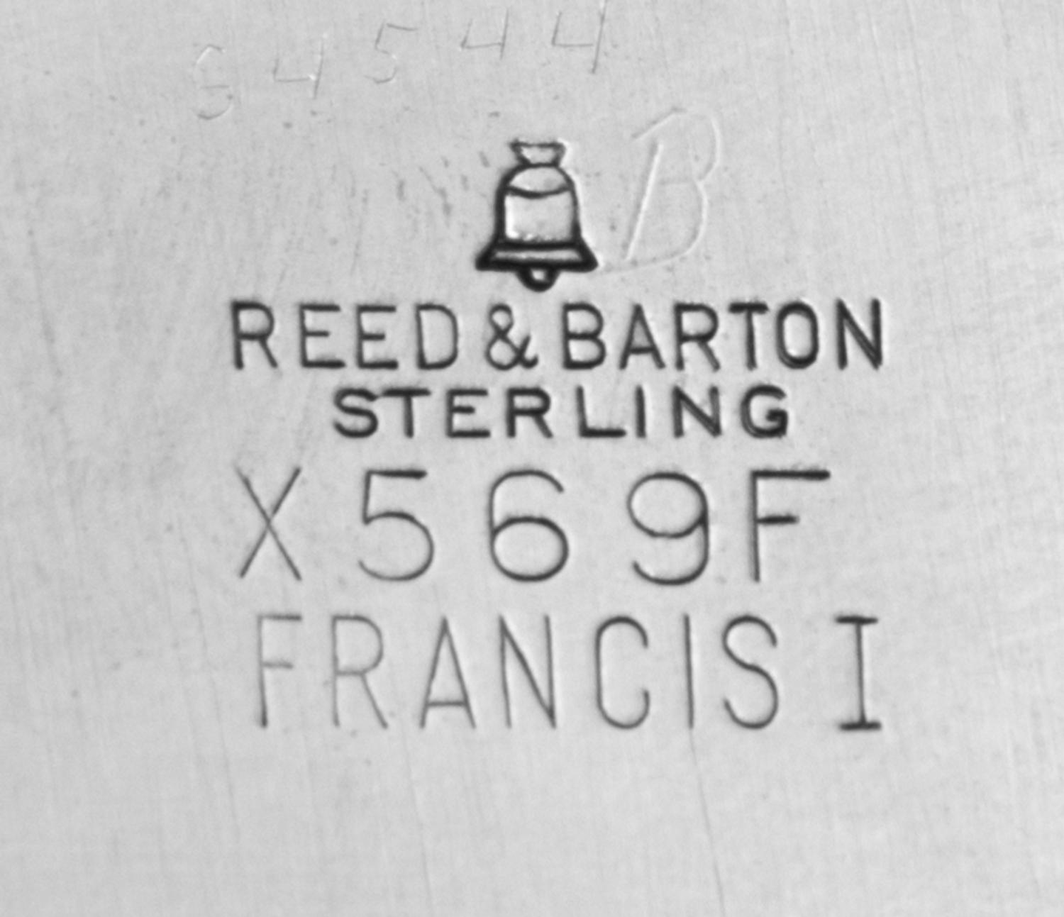 An American Silver Bowl, Reed & Barton, Taunton, MA, 1951, Francis I pattern.