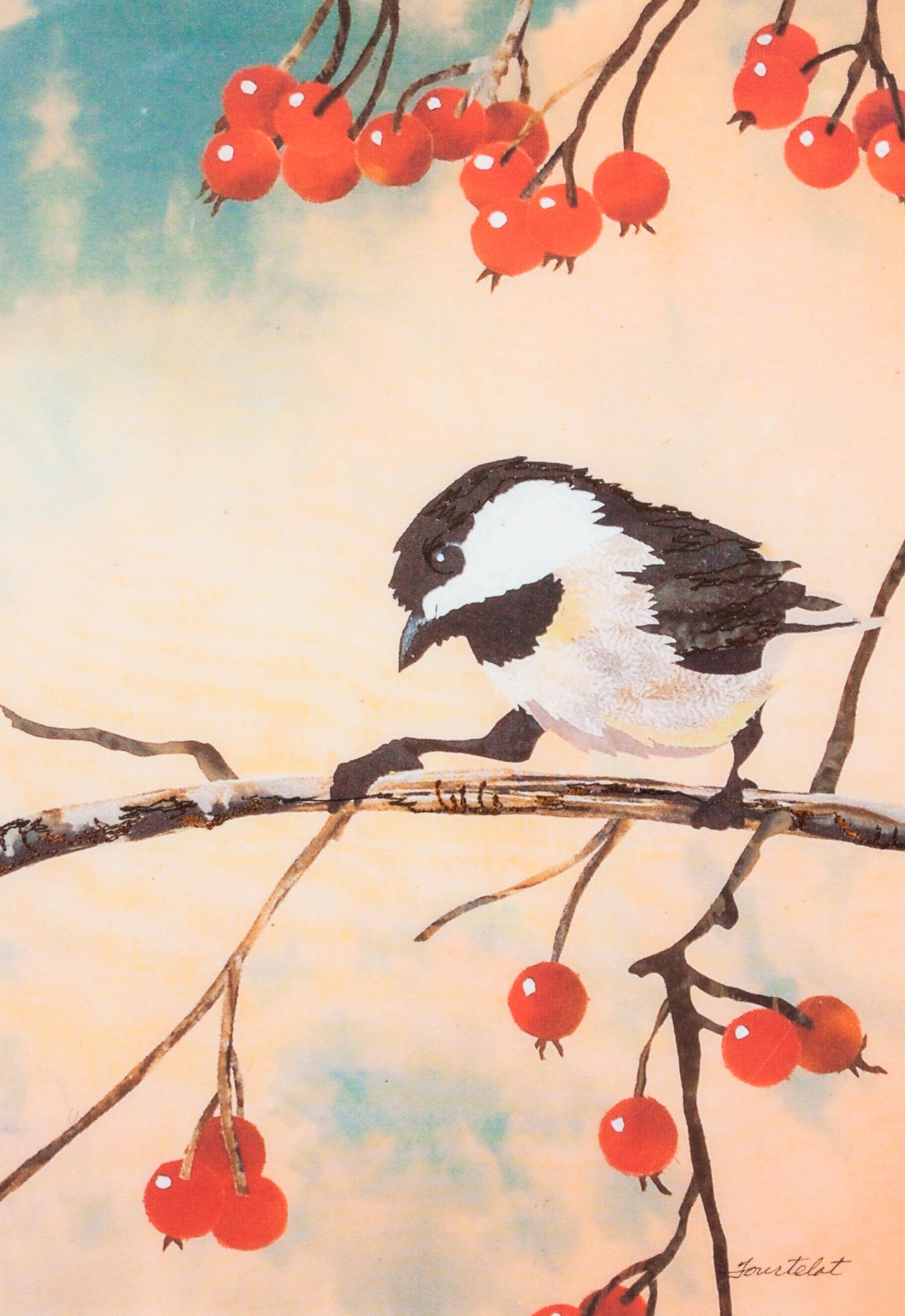 A Collection of Five Japanese Woodblock Prints First: 9 x 6 inches.