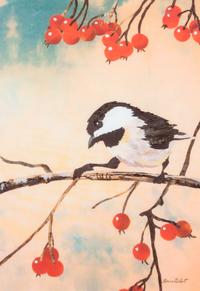 A Collection of Five Japanese Woodblock Prints First: 9 x 6 inches.