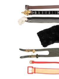 Seven Designer Belts: Three Dior, Two Ungaro, One Chanel, and One Keiselstein-Cord, 1960-2000s