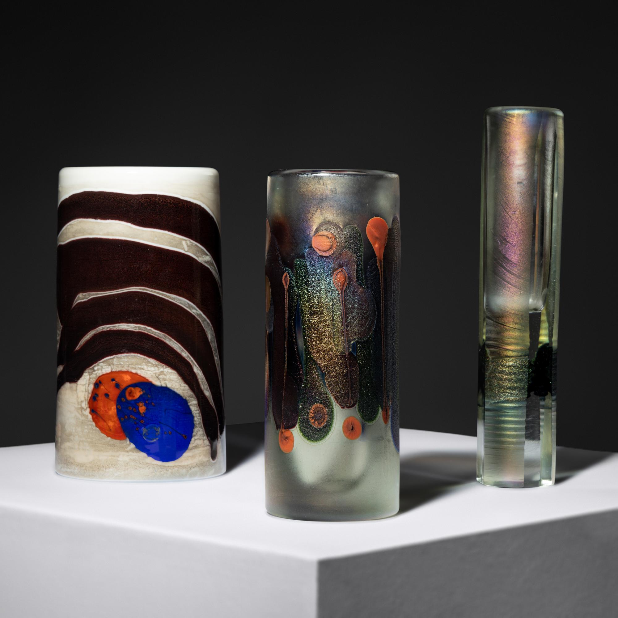Three vases