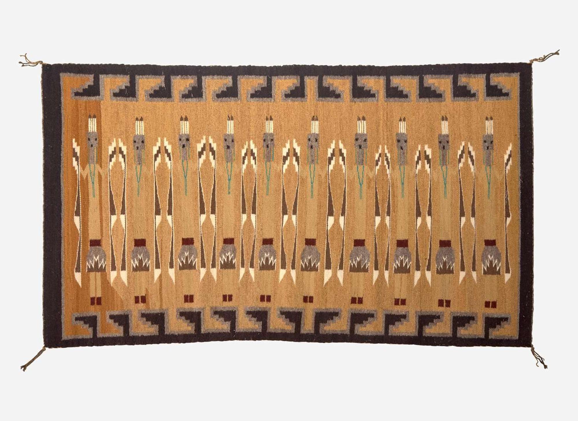 Navajo Yei Weaving / Rug