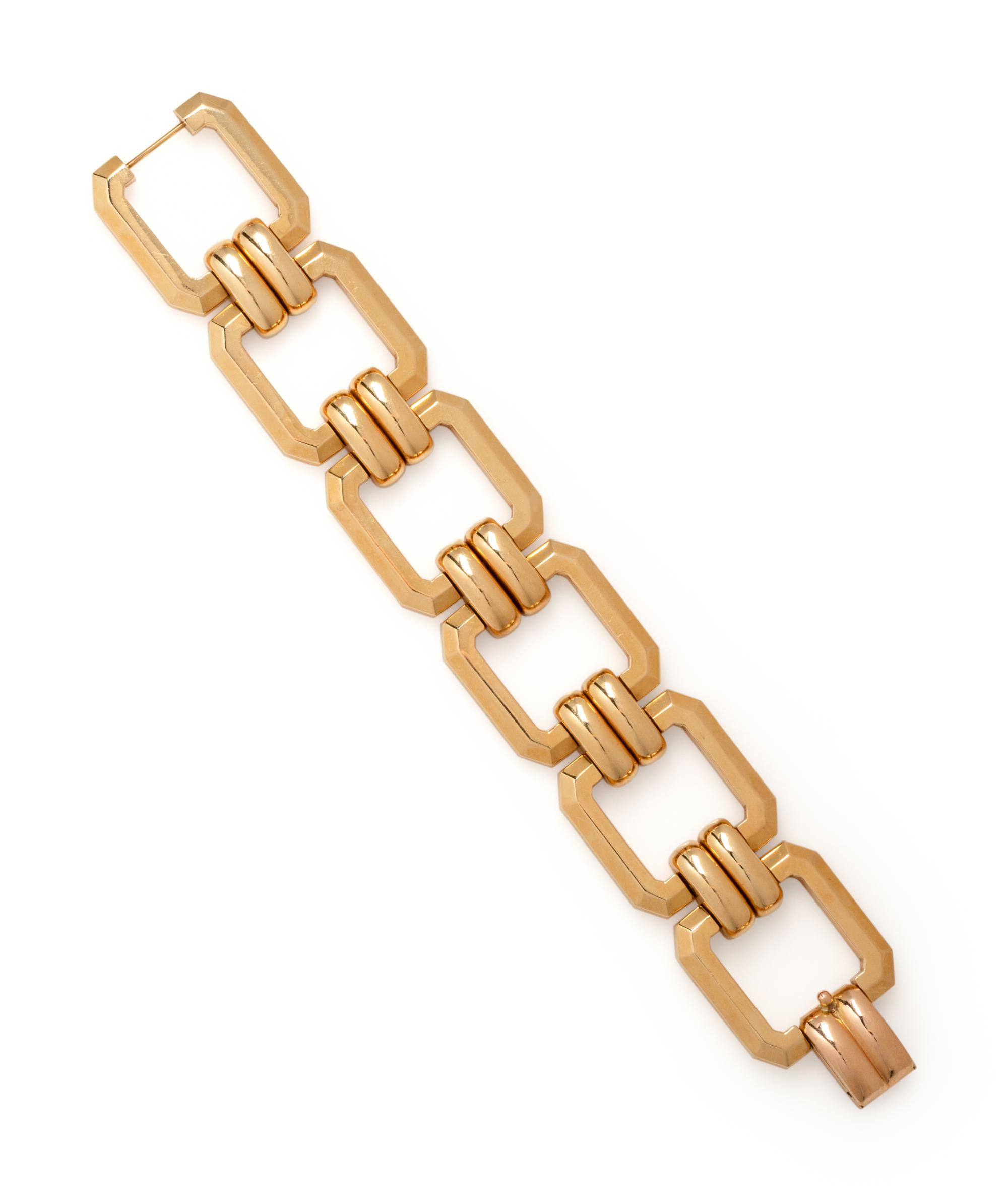 YELLOW GOLD BRACELET