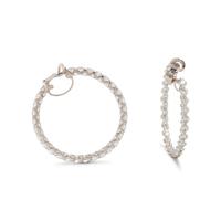 DIAMOND HOOP EARRINGS