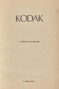 [Music] Smith, Patti. Kodak