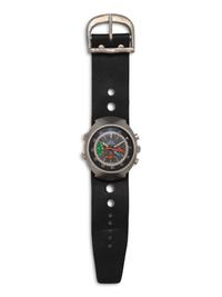 OMEGA, STAINLESS STEEL 'FLIGHTMASTER' WATCH