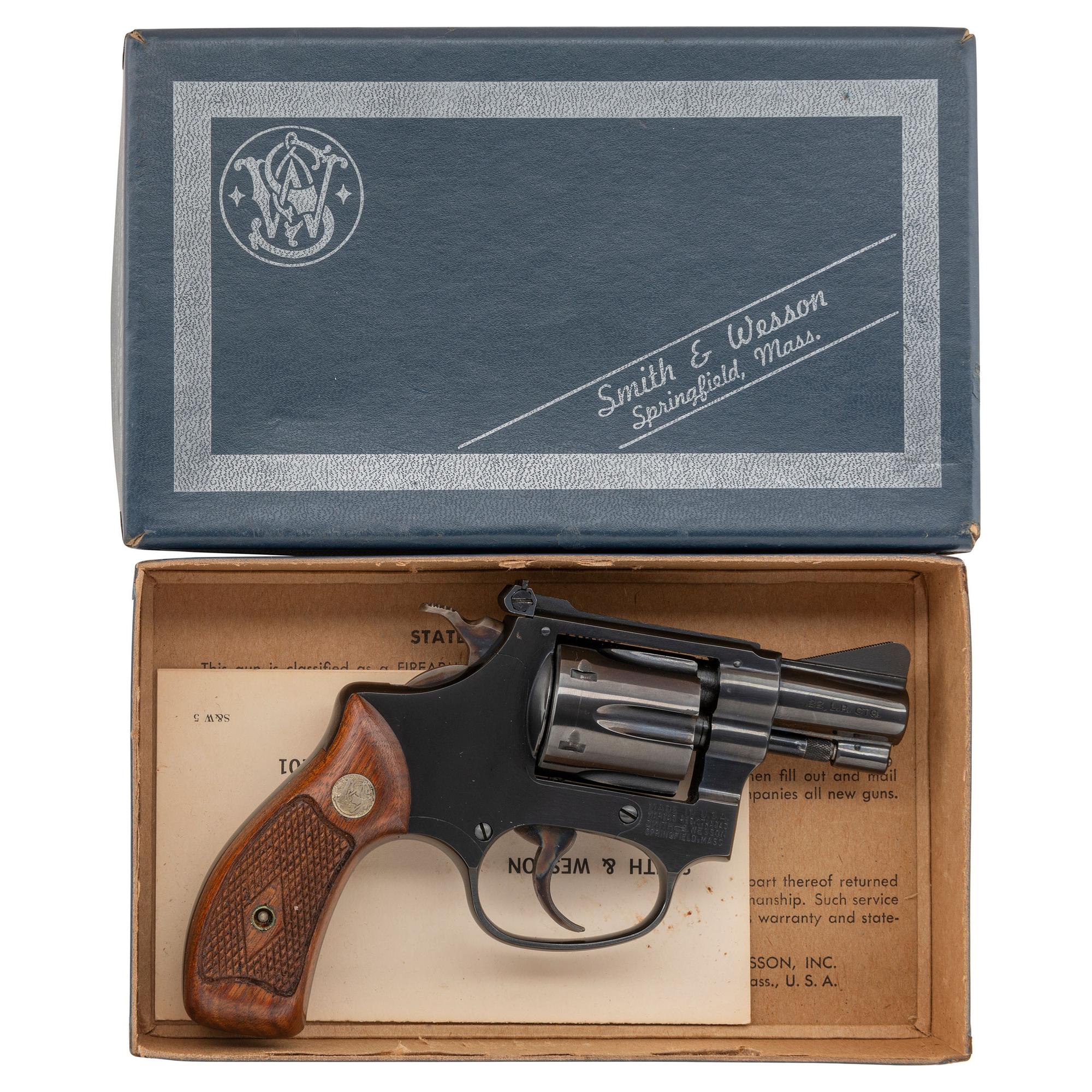 **Smith & Wesson Pre-Model 34 with 2" Barrel in Box