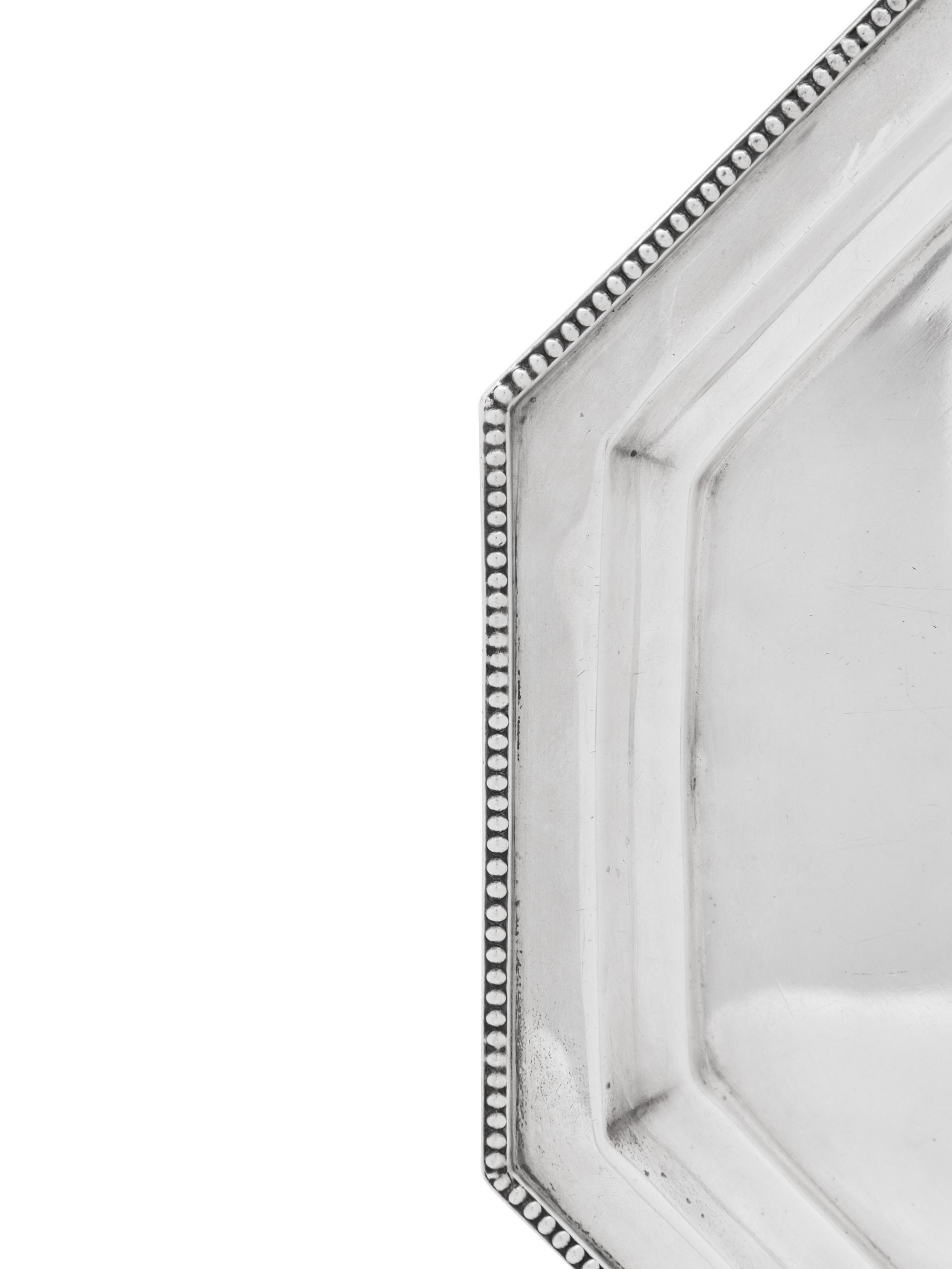 An American Silver Serving Dish