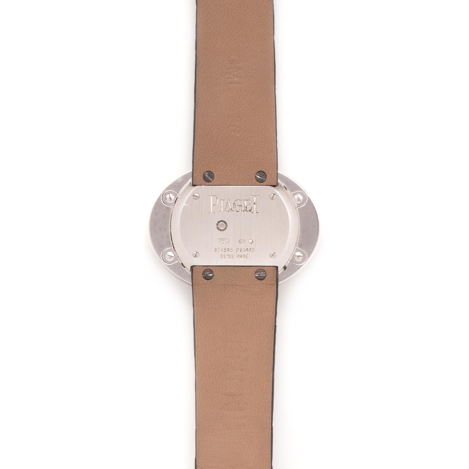 PIAGET, 18K WHITE GOLD AND DIAMOND REF. P10442 'LIMELIGHT MAGIC HOUR' WRISTWATCH