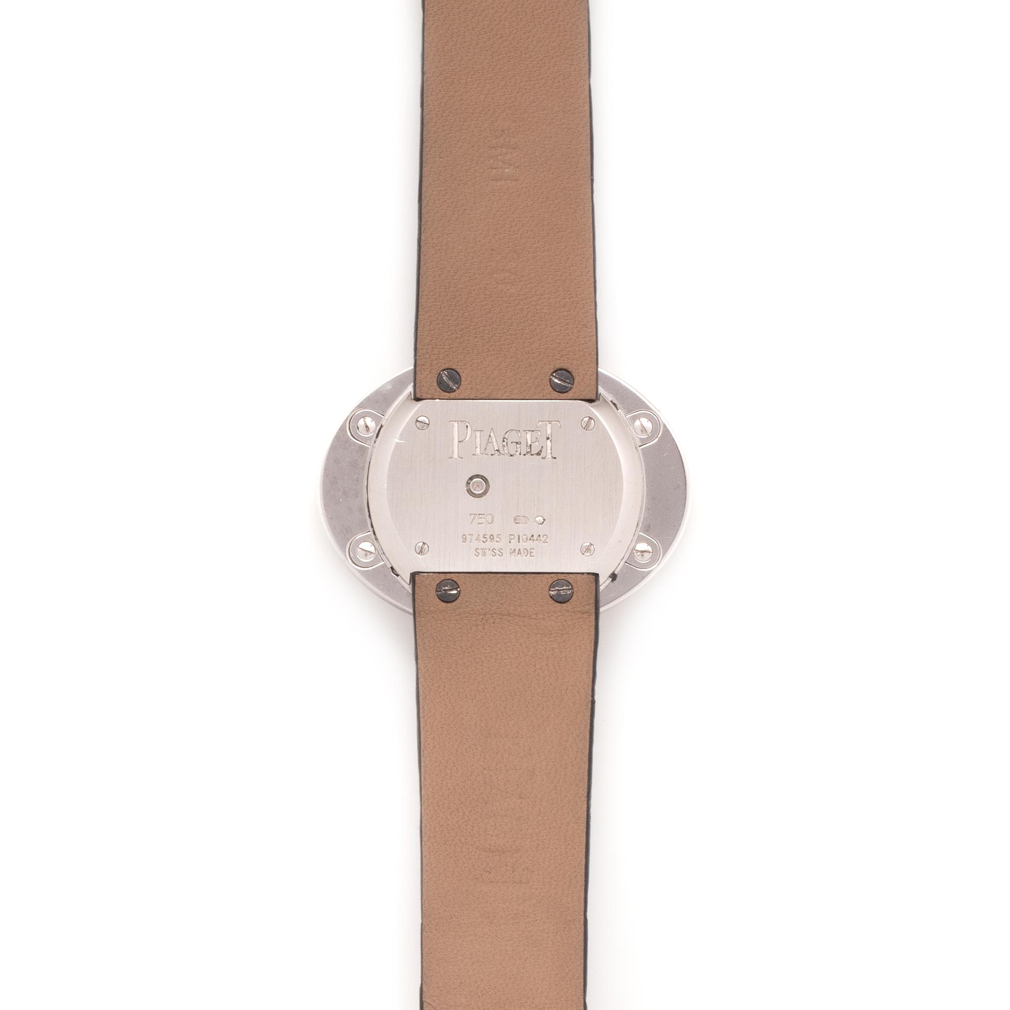 PIAGET, 18K WHITE GOLD AND DIAMOND REF. P10442 'LIMELIGHT MAGIC HOUR' WRISTWATCH