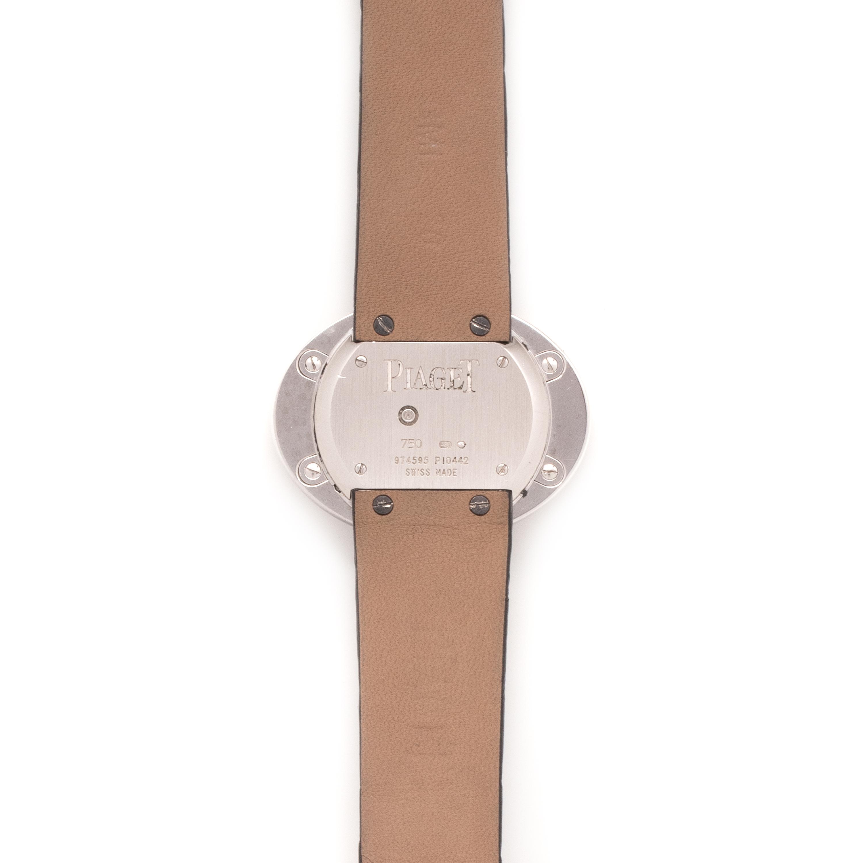 PIAGET, 18K WHITE GOLD AND DIAMOND REF. P10442 'LIMELIGHT MAGIC HOUR' WRISTWATCH