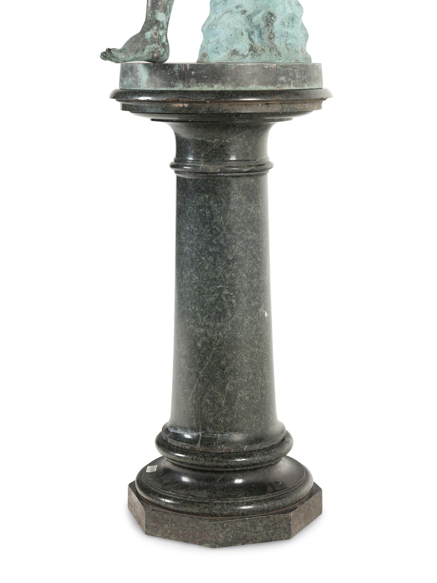 An Italian Bronze Model of Spinario
