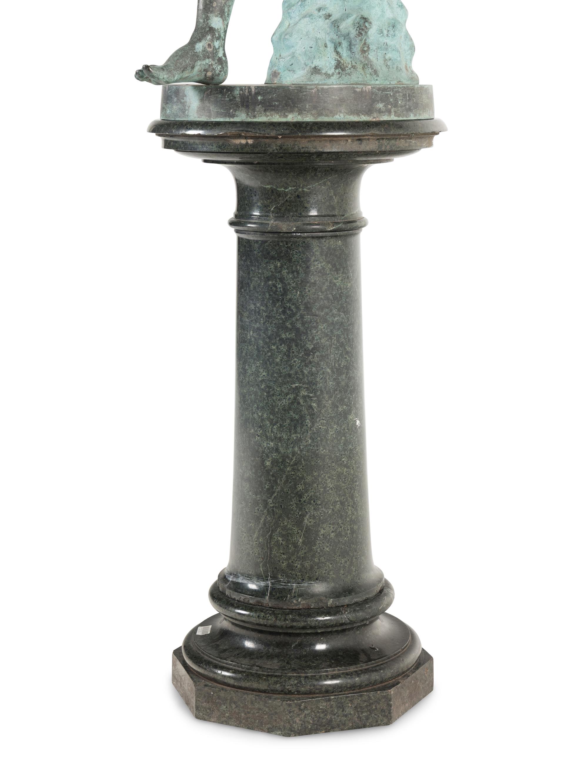 An Italian Bronze Model of Spinario
