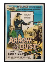 Vintage Movie Poster, An Arrow in the Dust