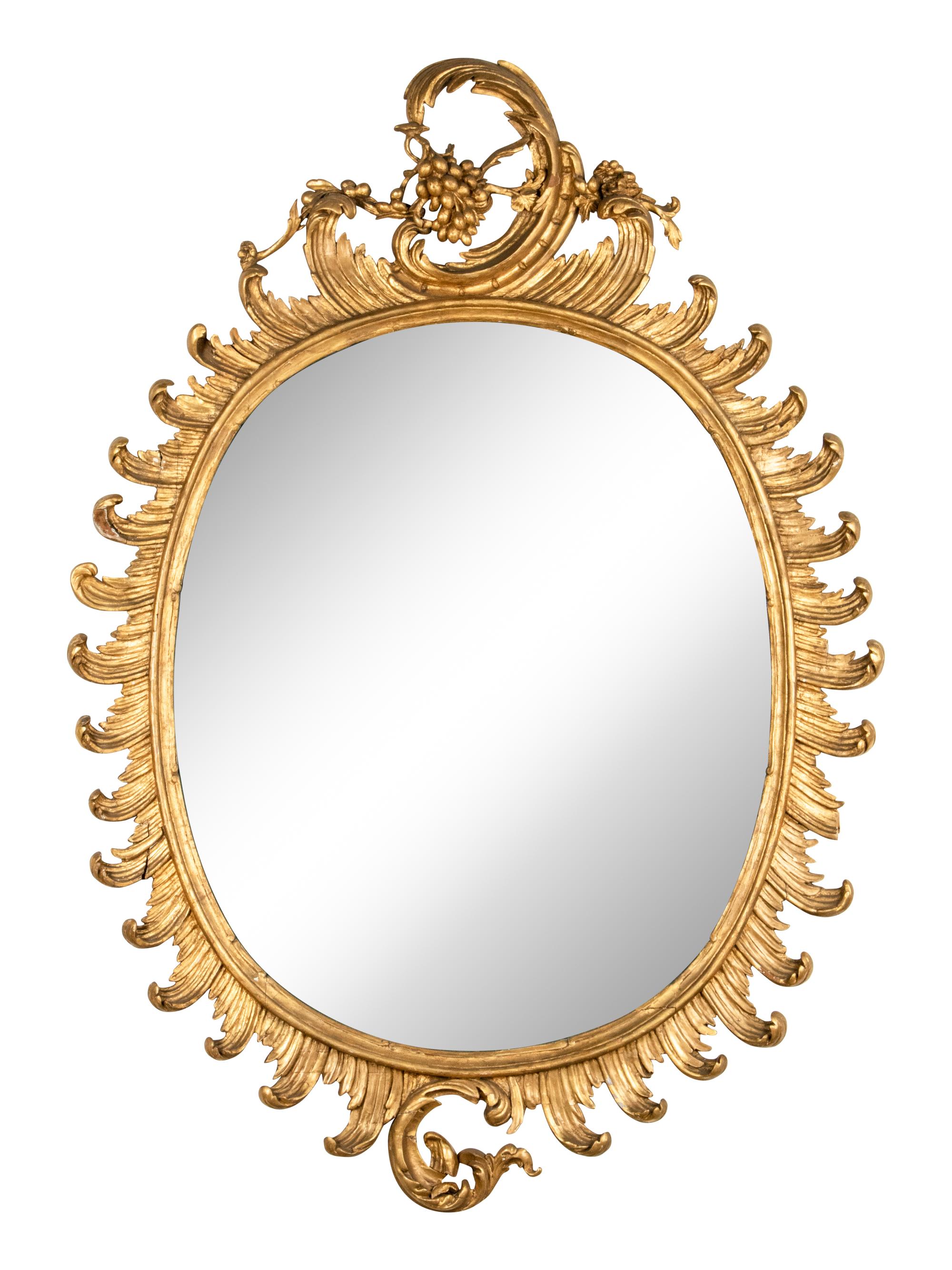A George III Giltwood Mirror