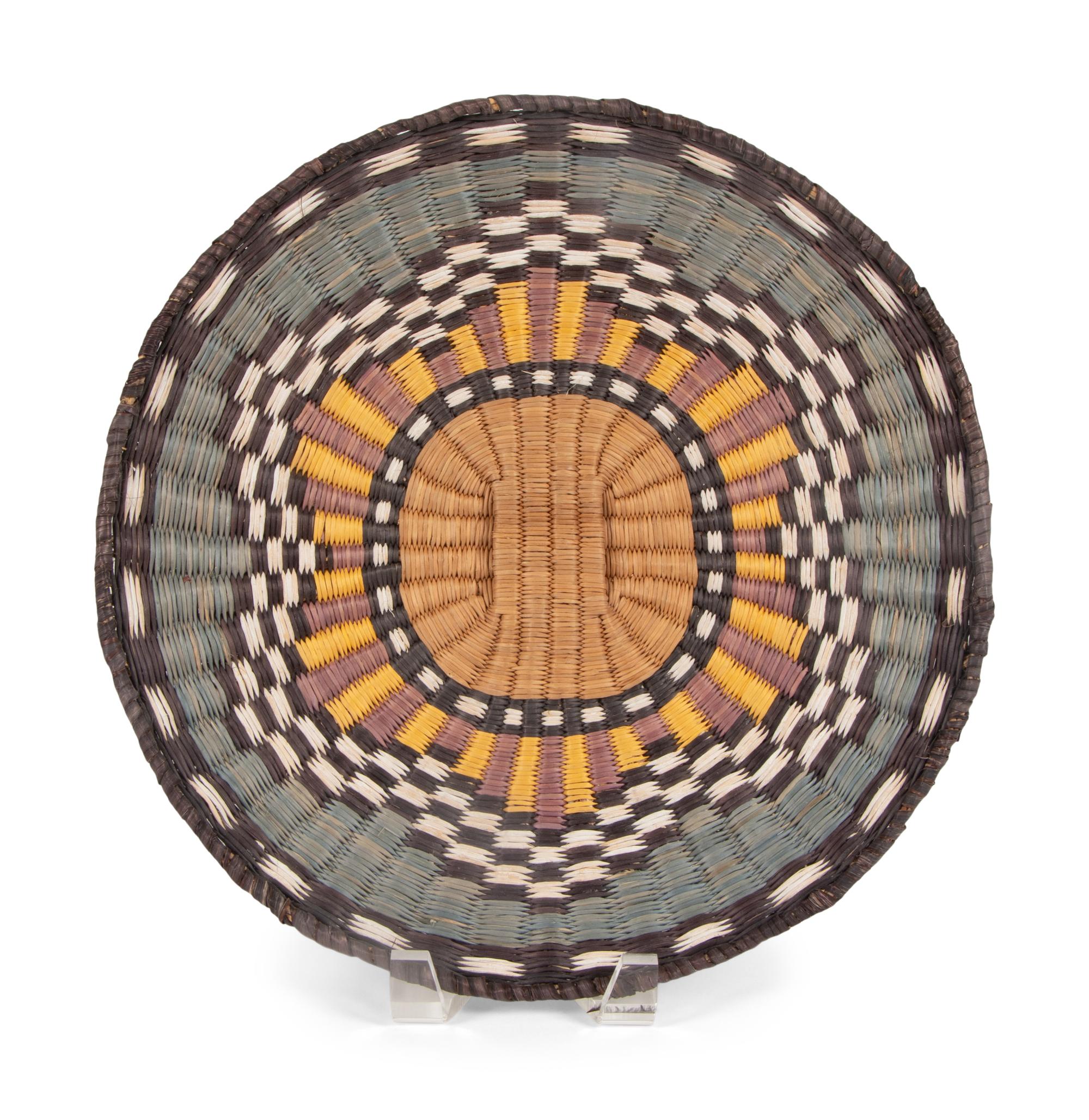 Hopi Third Mesa Wicker Basketry Plaques