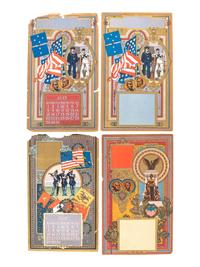 [ADVERTISING]. Bullock Electric Mfg. Co., complete run of 12 calendar cards for January-December 1904. Cincinnati, OH: Strobridge Litho. Co., 1903.