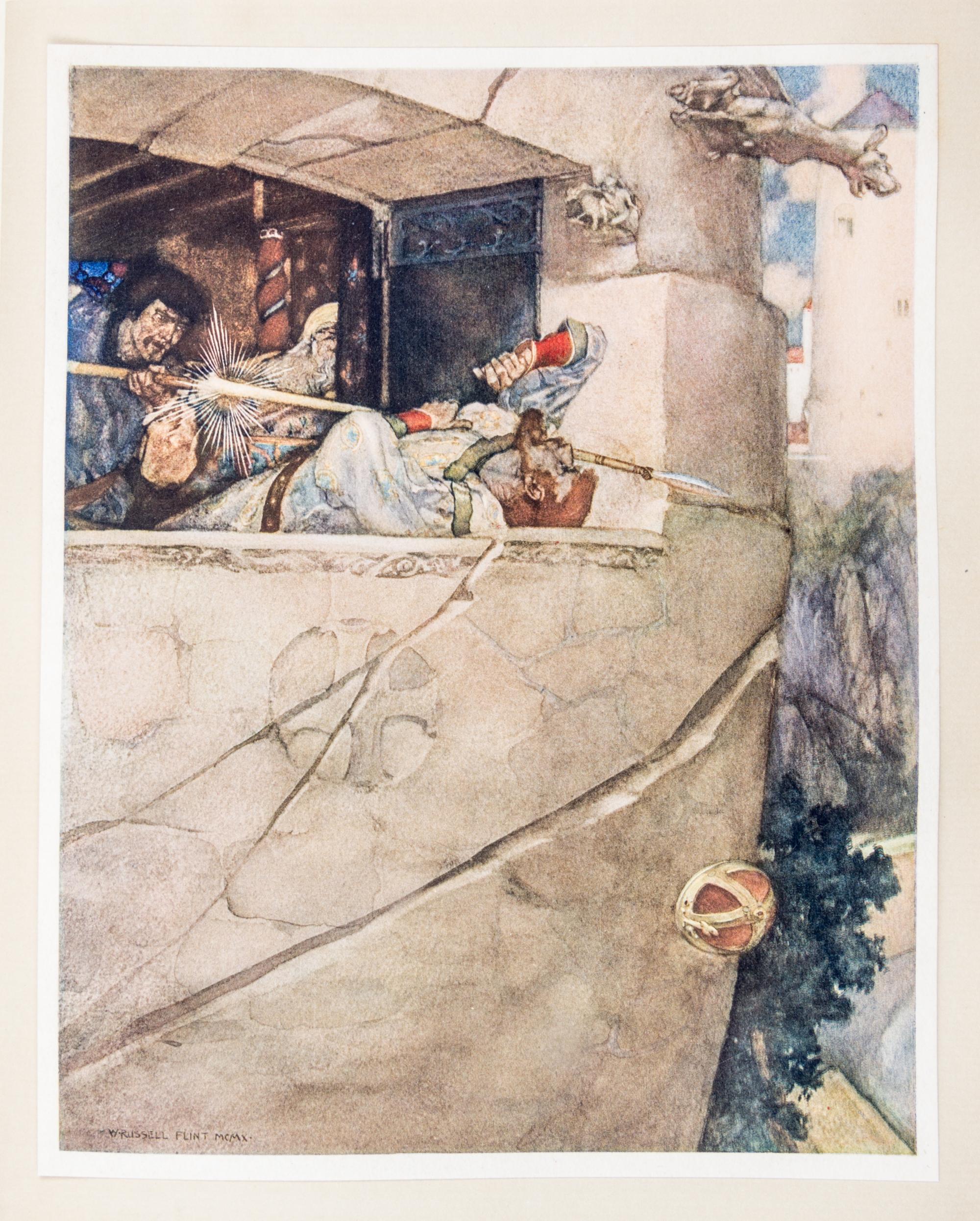 (FLINT, WILLIAM RUSSELL) MALORY, SIR THOMAS. Le Morte D'Arthur. London, 1910-1911. 4 Volumes.