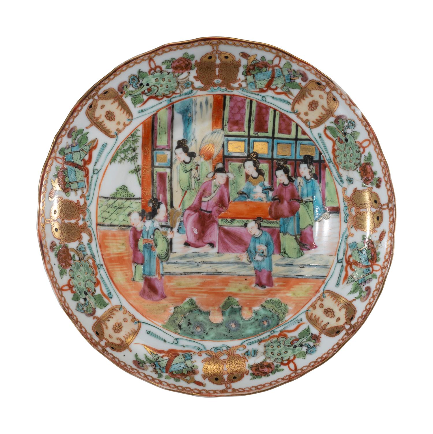 Eleven Chinese Export Porcelain Articles