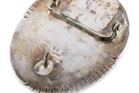 Navajo Silver and Turquoise Belt Buckles