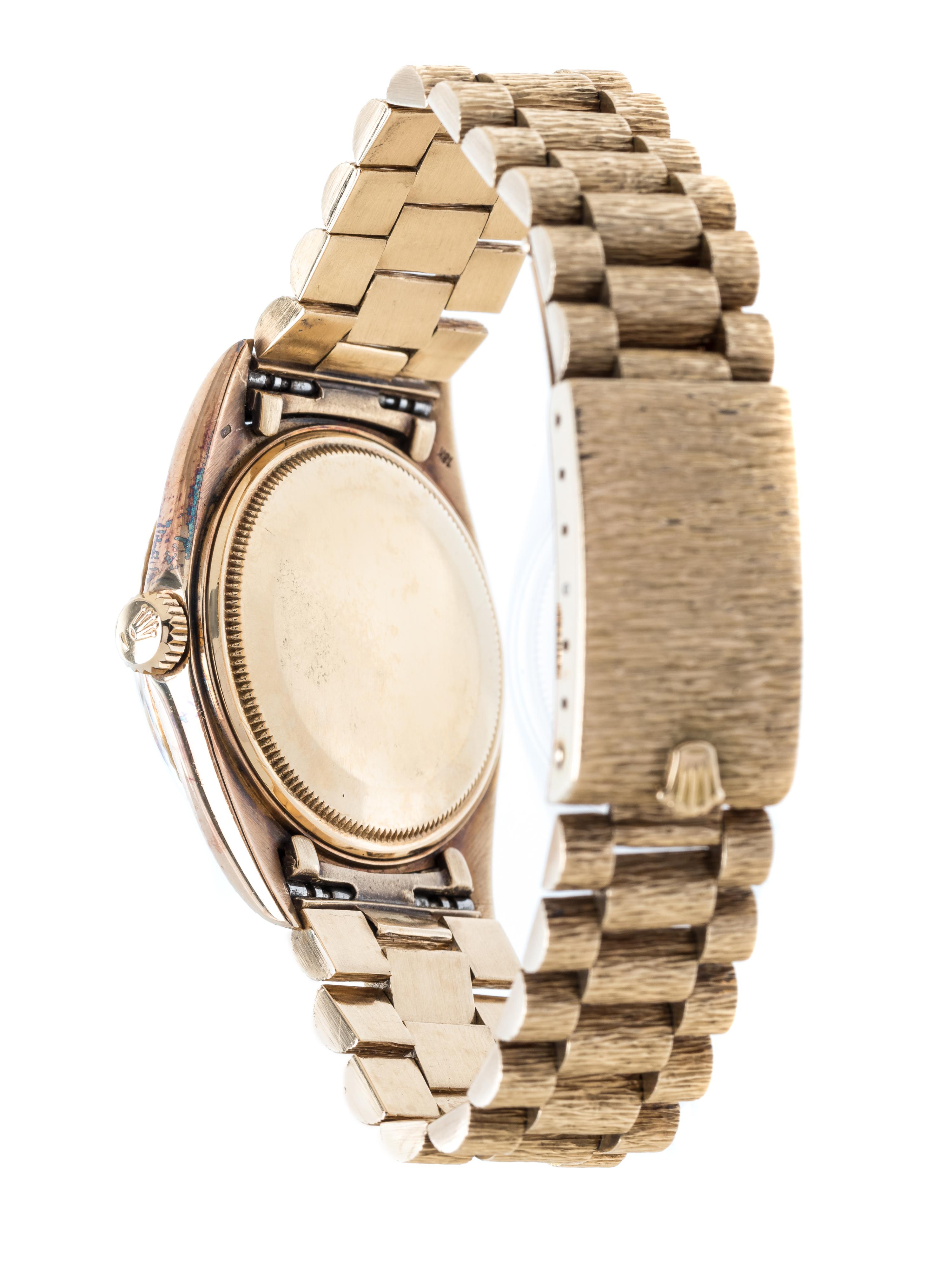 ROLEX, 18K YELLOW GOLD REF. 1803 'OYSTER PERPETUAL DAY-DATE' WRISTWATCH, CIRCA 1969