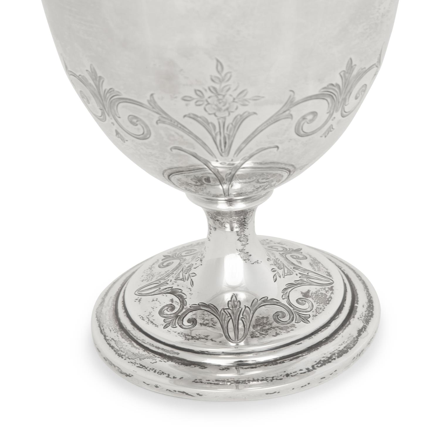 An American Silver Vase