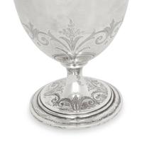An American Silver Vase