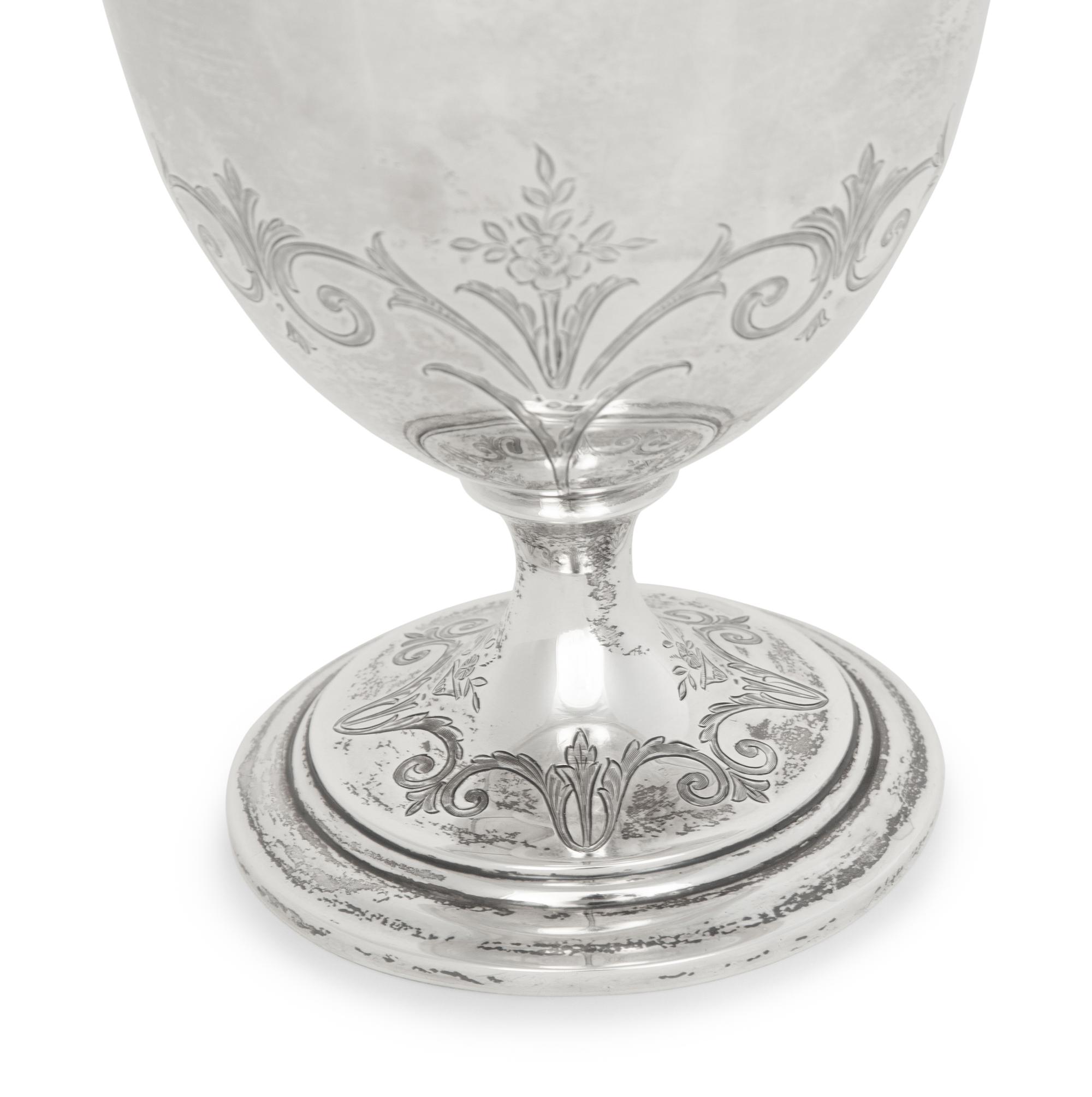 An American Silver Vase