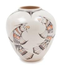 Polychrome Vase with Eagle Dancers