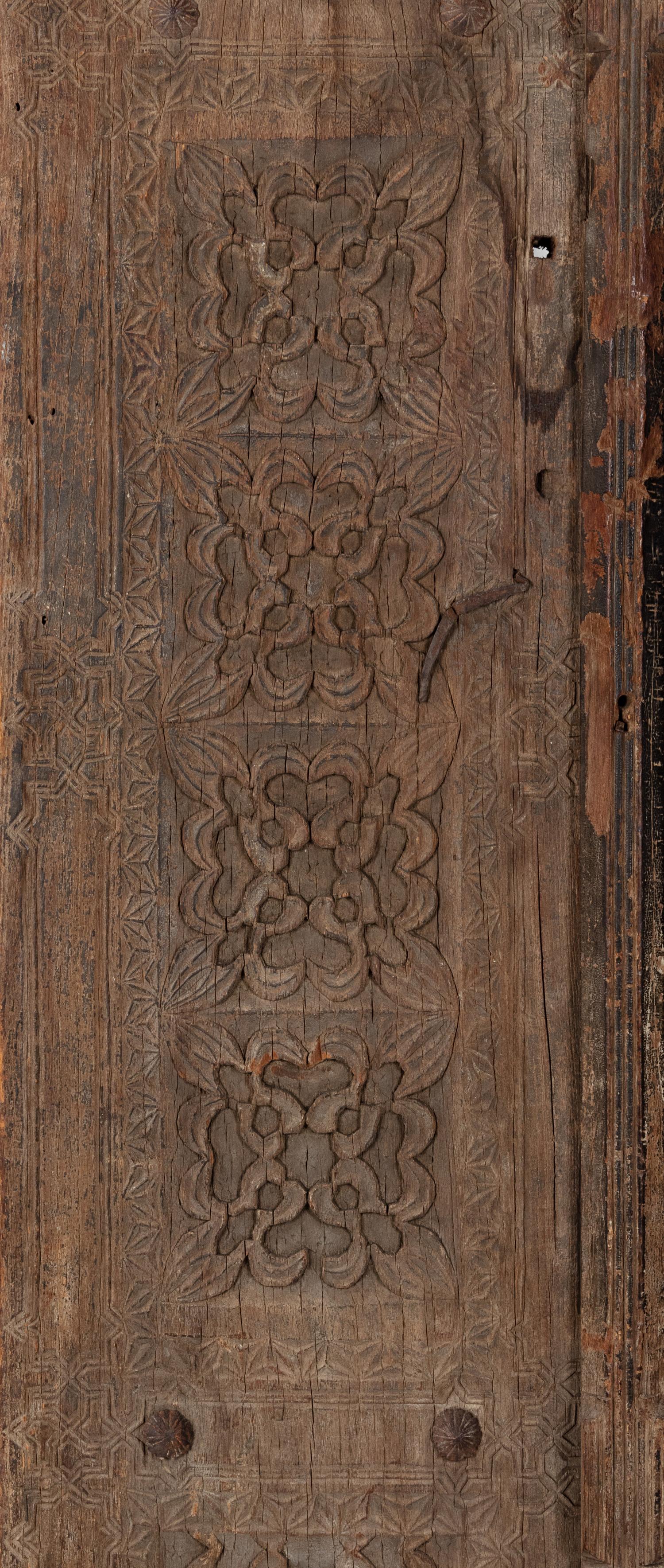 Two Persian Door Panels