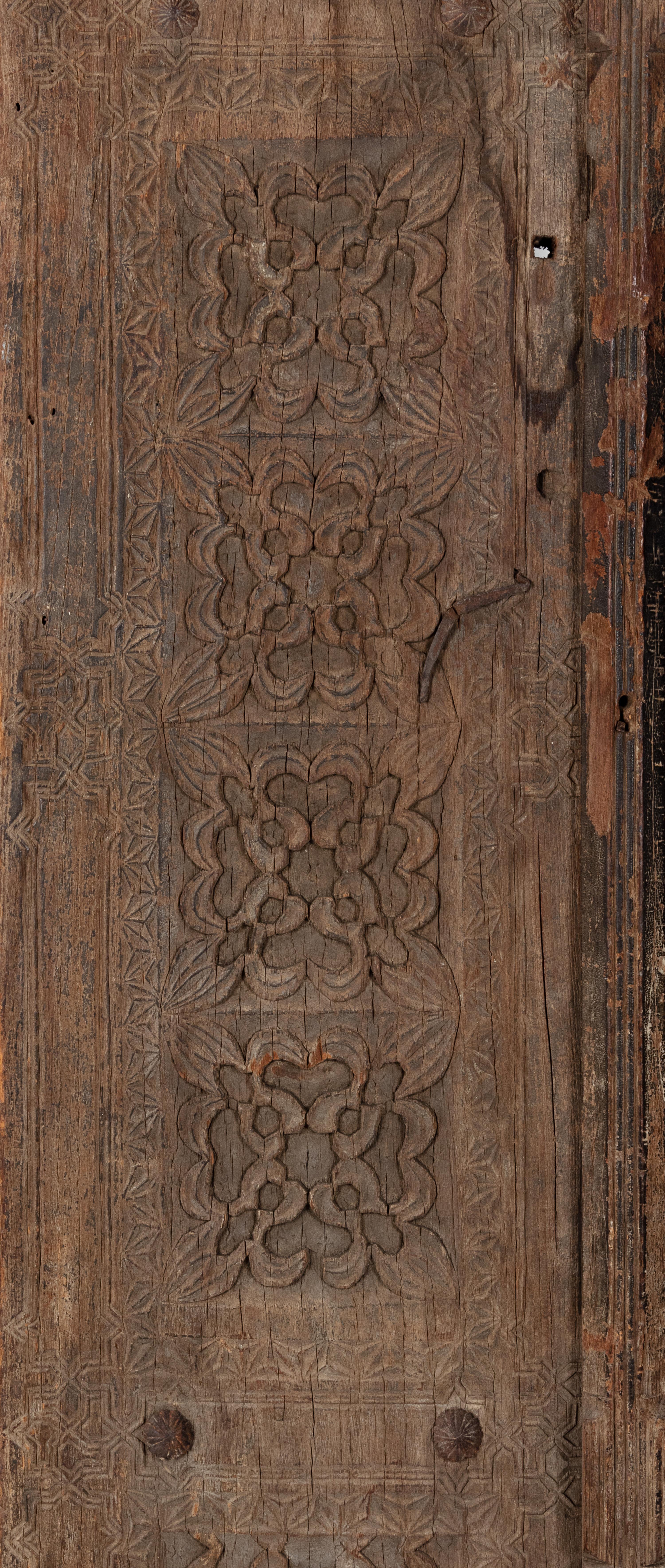 Two Persian Door Panels