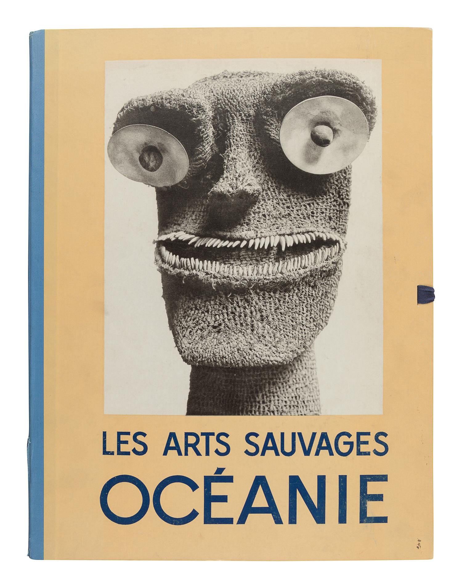 PORTIER, Andre. -- Francois PONCETTON. Les Arts Sauvages Oceanie . Paris: Editions Albert Morance, [1930].
