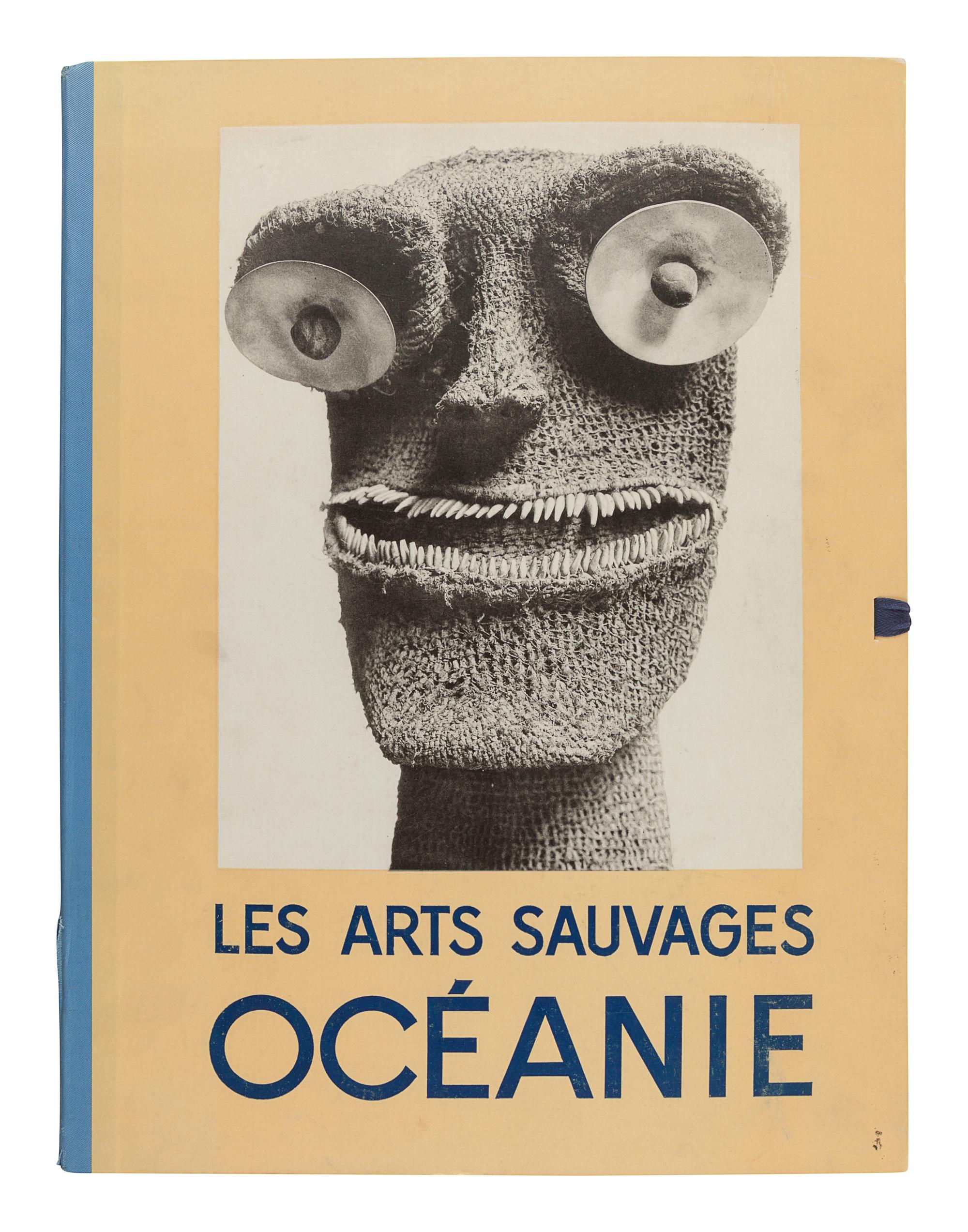 PORTIER, Andre. -- Francois PONCETTON. Les Arts Sauvages Oceanie . Paris: Editions Albert Morance, [1930].