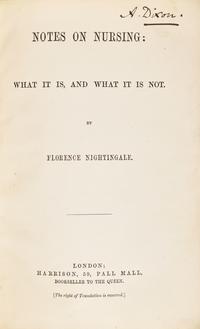 [Science, Medicine & Mathematics] Nightingale, Florence. Notes on Nursing: What It Is, And What It Is Not