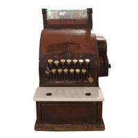 A Cash Register by the National Cash Register Co. 12" W x 15" D x 17.5" H — United States, Early 20th Century