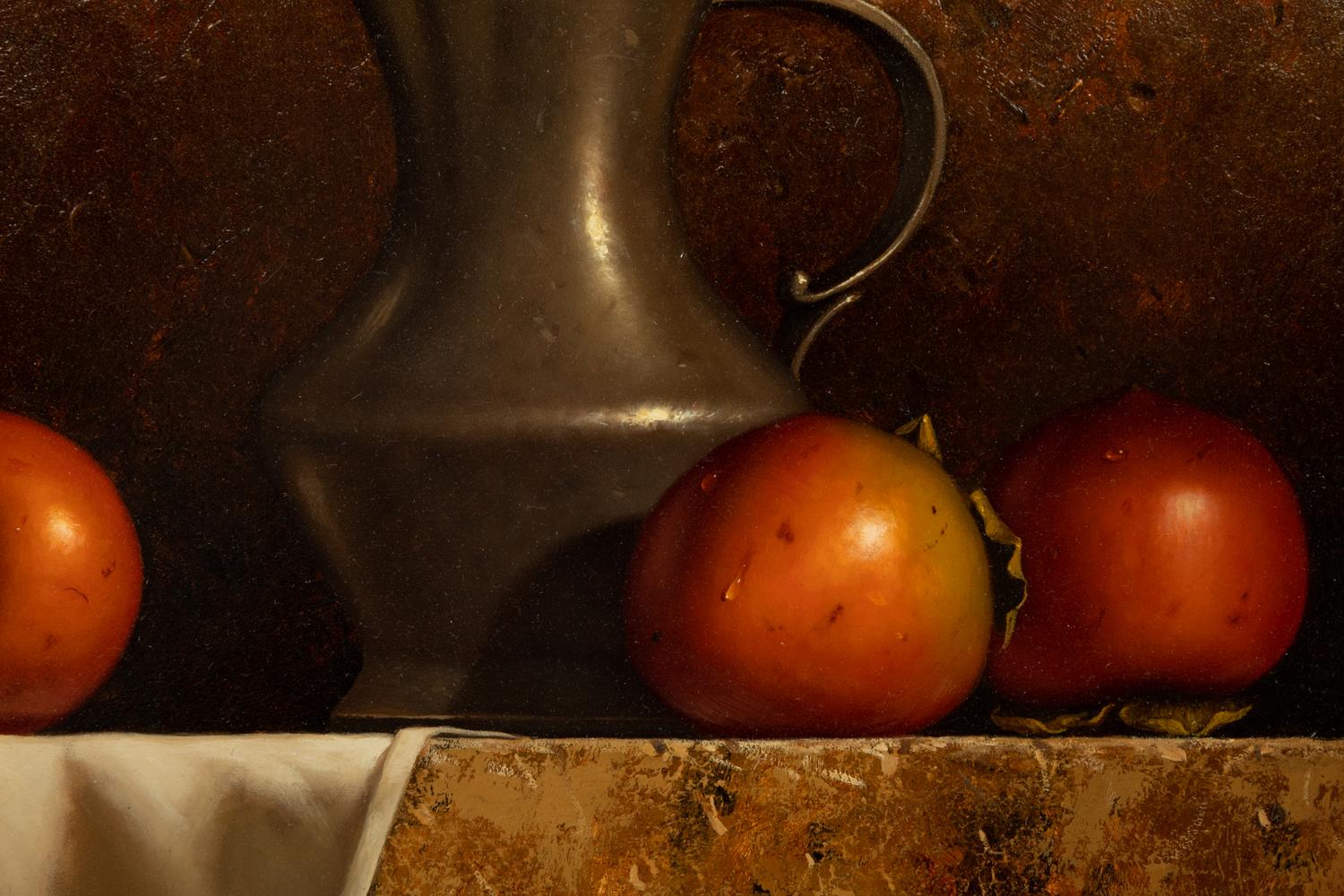 Pewter with Persimmons