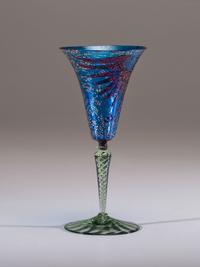 An Etched Wine Glass