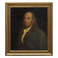 American School, 19th Century — Portrait of Benjamin Franklin , c. 1840