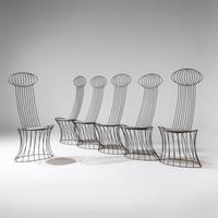 John Risley (American, 1919–2001) — Set of Elipse dining chairs, Six