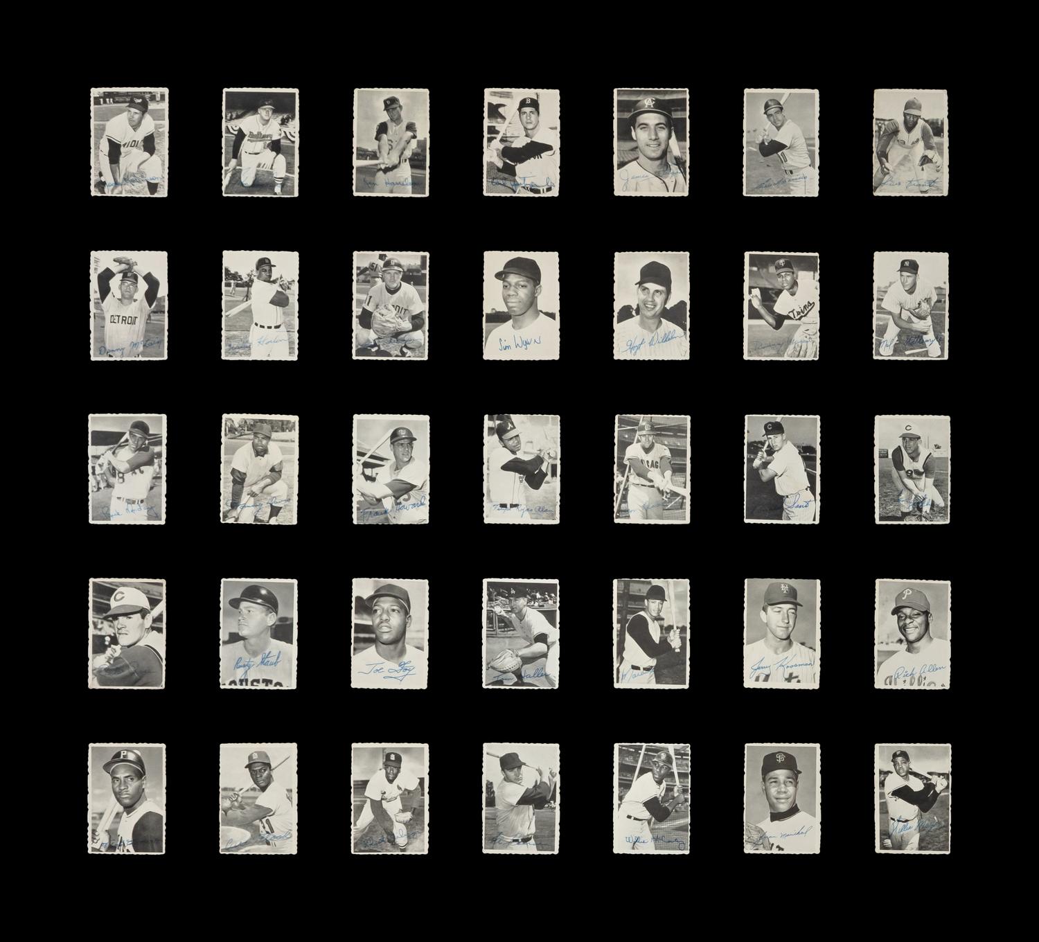A Group of Assorted 1960s Odd Ball Baseball Cards