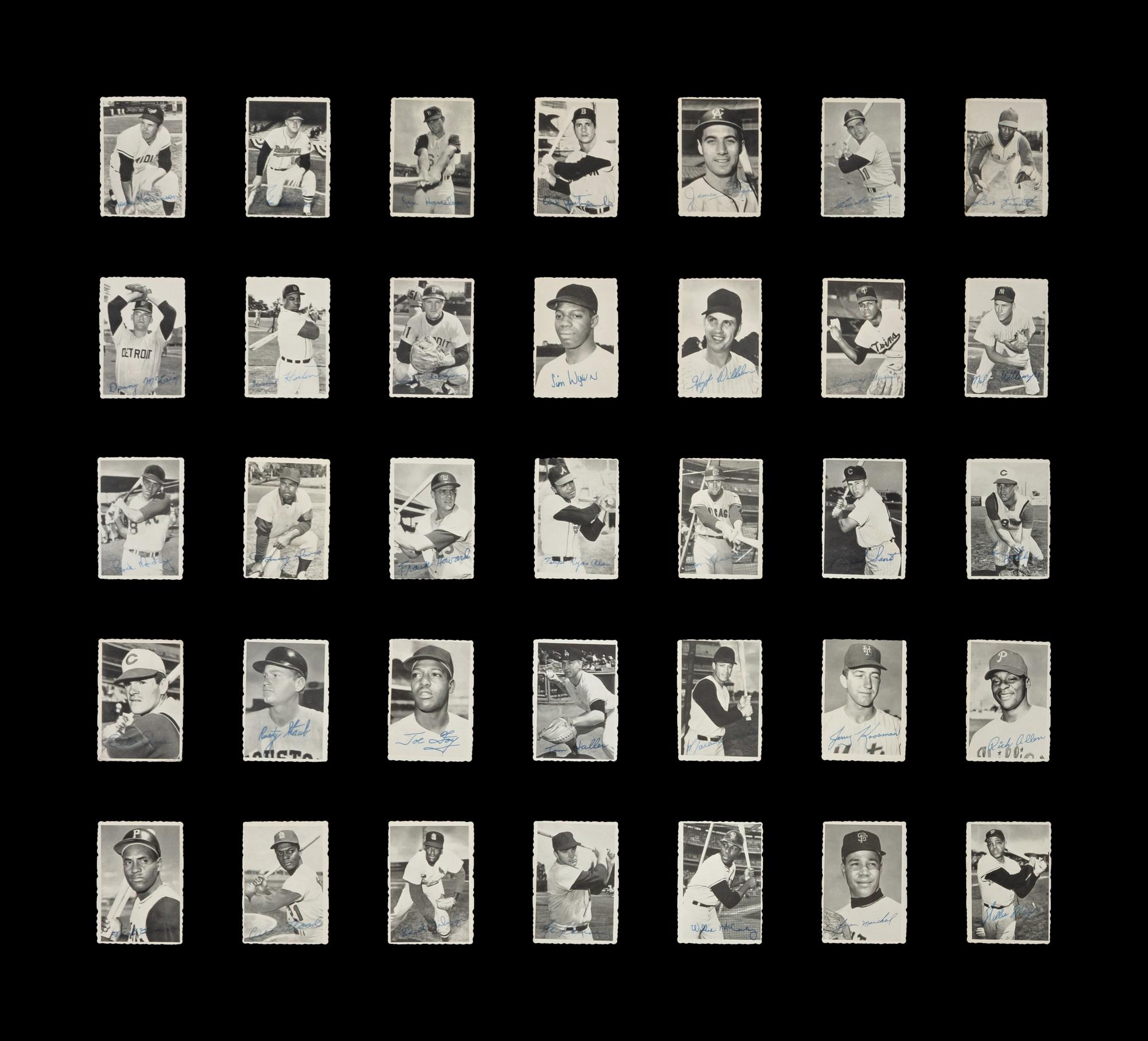 A Group of Assorted 1960s Odd Ball Baseball Cards