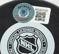 A Group of Maurice Richard and Jean Béliveau Montreal Canadiens Signed Autograph Hockey Pucks (Beckett Authentication Services BAS Certified)